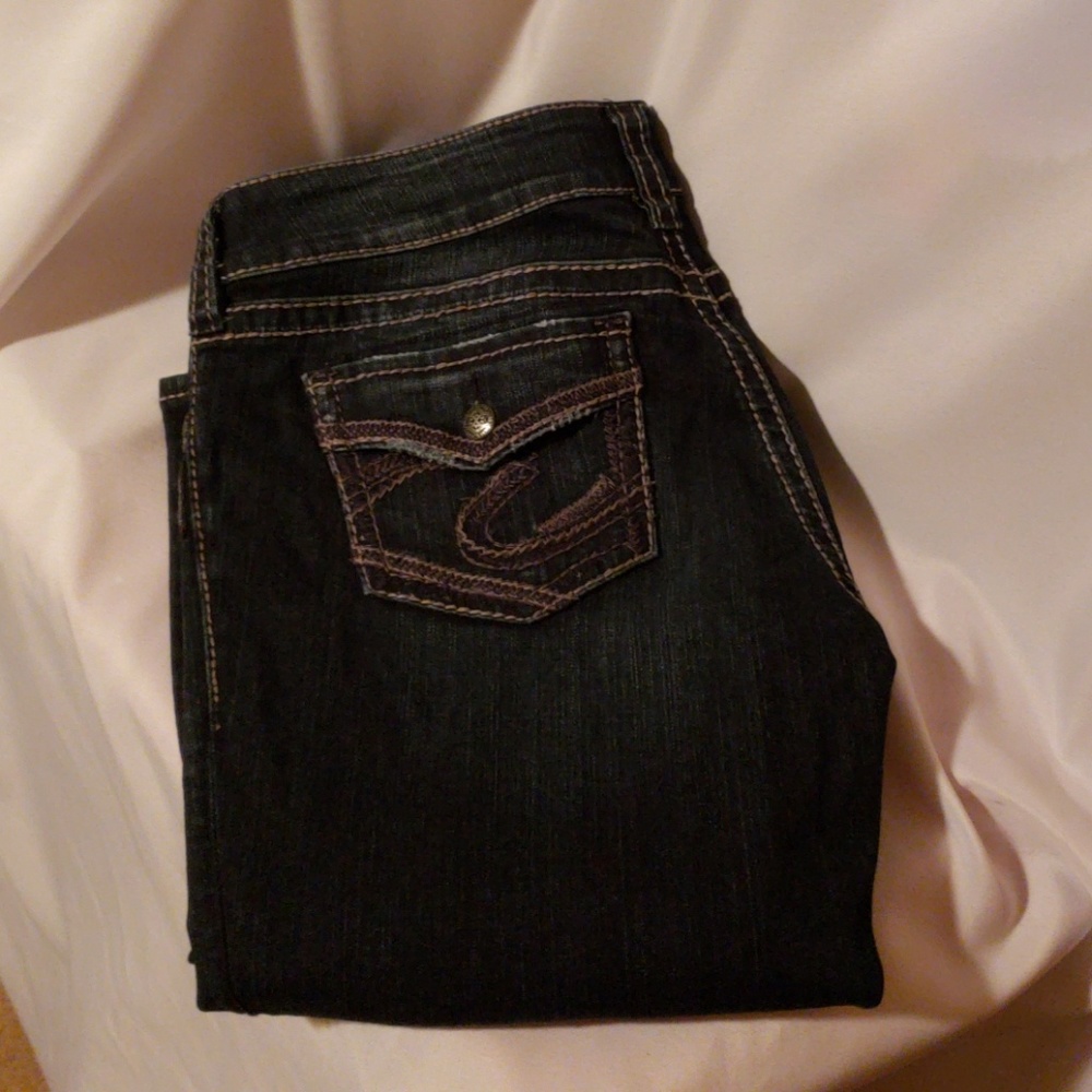 Suki Silver bootcut Jean's